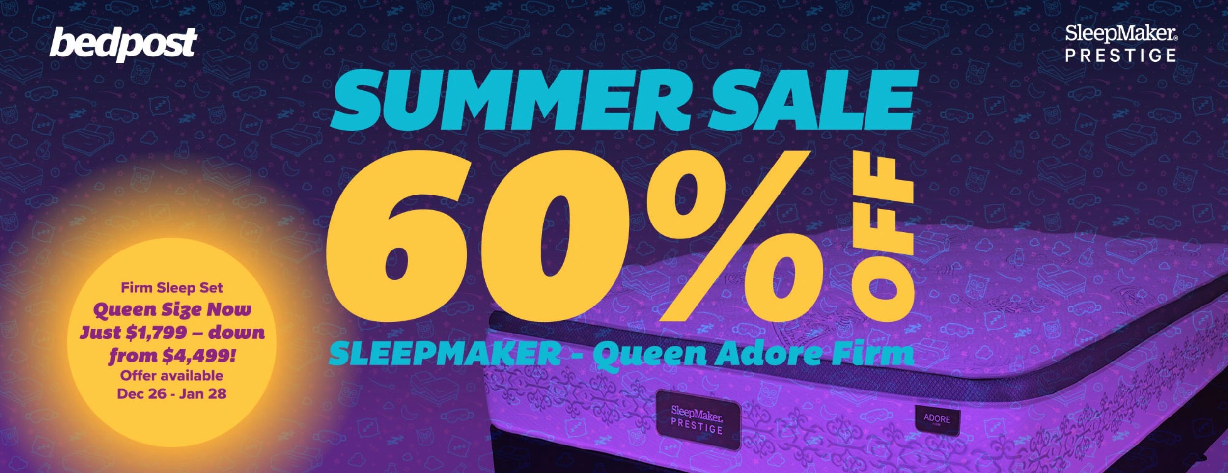 Beds, Mattresses, Pillows and Adjustable Bed Bases